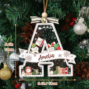 Personalized Baby's First Christmas Ornament: Acrylic Keepsake Gift
