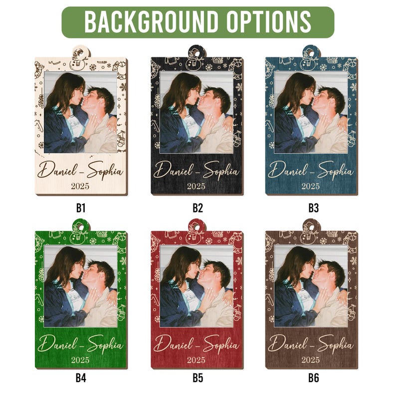 Custom Photo Strip Christmas Ornament: Personalized Family Keepsake Custom Family Photo Christmas Ornament, Besties Xmas Gift, Pet 1st Christmas Keepsake, Picture Keepsake