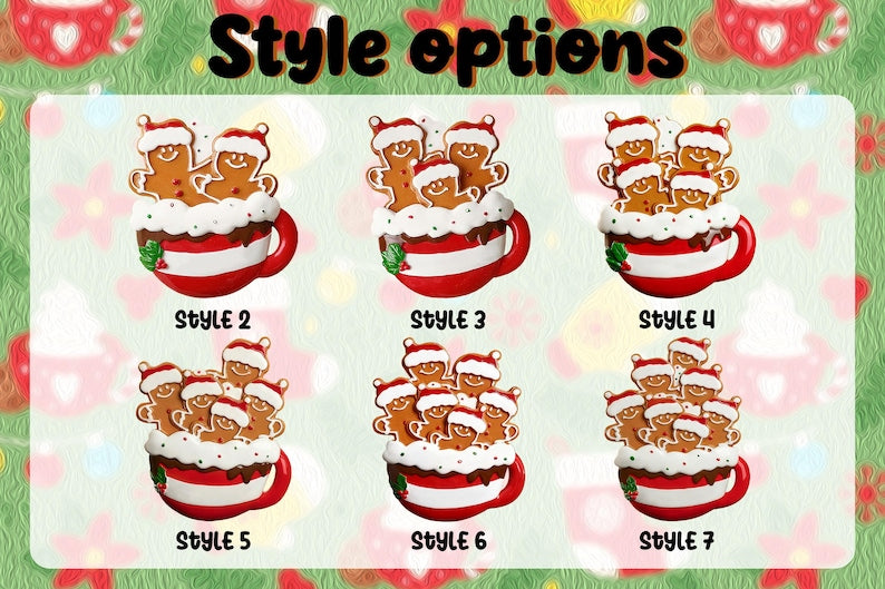 Personalized Christmas Pillow Doll,Custom Gingerbread Ornament Pillow,Family Photo Pillow,Unique Christmas Toy,Christmas Ornament Party Gift