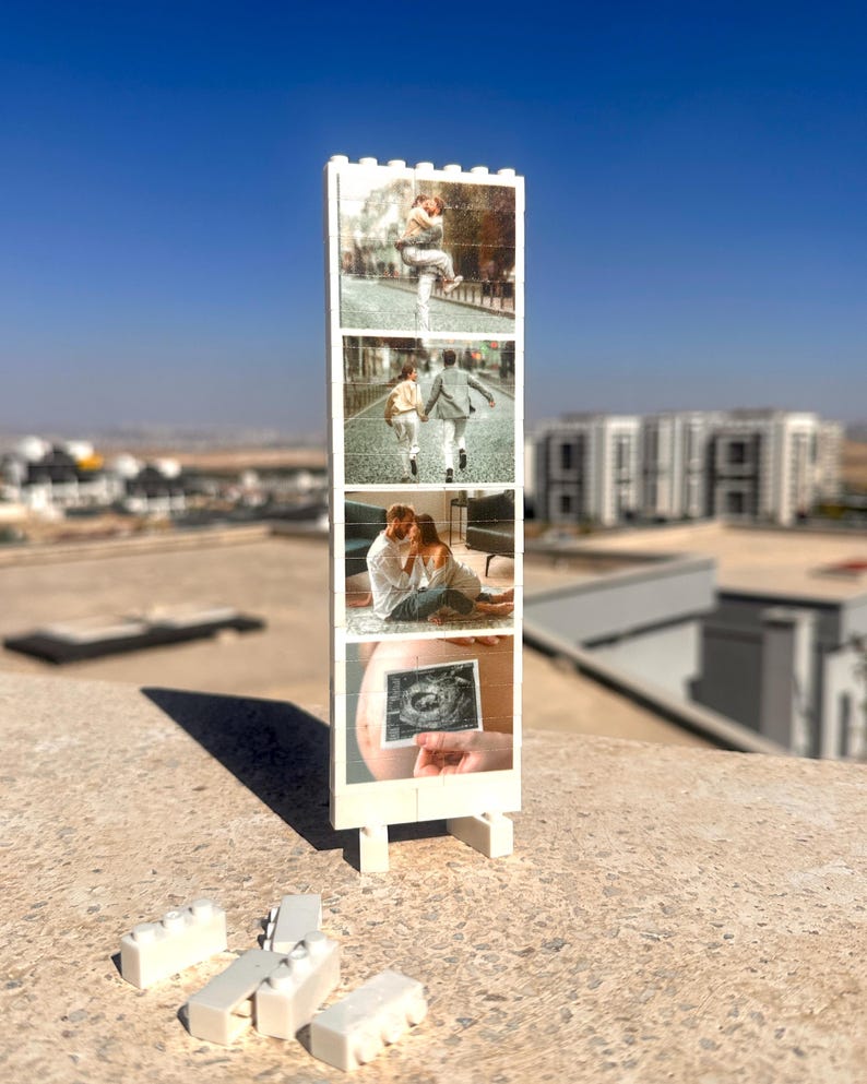 Personalized Photo Building Blocks For Couples | Gifts For Boyfriend | Anniversary Gift | Couple Gifts | Personalized Gift | Christmas Gift