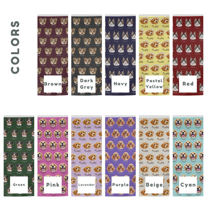Personalized Kitchen Towel with Pet Photo & Name, Custom Pet Lover Gift, Custom Gift for Mom, Dog or Cat Mom Gift Idea