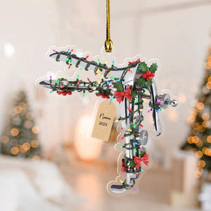 Custom Obgyn Nurse Christmas Ornament, Speculum Reindeer Christmas Ornament, OB-GYN Doctor Holiday, Health Ornament, Nurse Xmas Gift