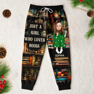 Personalized Book Lover Sweatpants: Cozy Reader Joggers