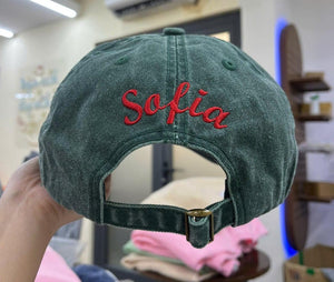 Embroidered Custom Jersey Number Vintage Trucker Hat, Personalized Sports Number Cap, Custom Player Number, Personalized Sports Mom Hat