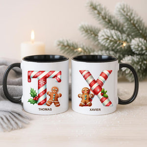 Personalized Christmas mug ceramic mug with name & Christmas motif gift for St. Nicholas and Advent. Mug with name Christmas.
