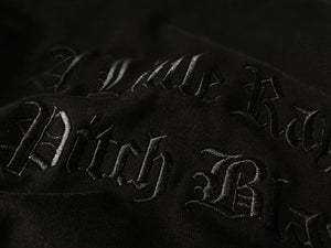 Embroidered A Little ray of Pitch Black Sweatshirt Sarcasm shirt Funny gift for friend Birthday Halloween Shirt Dark Humor