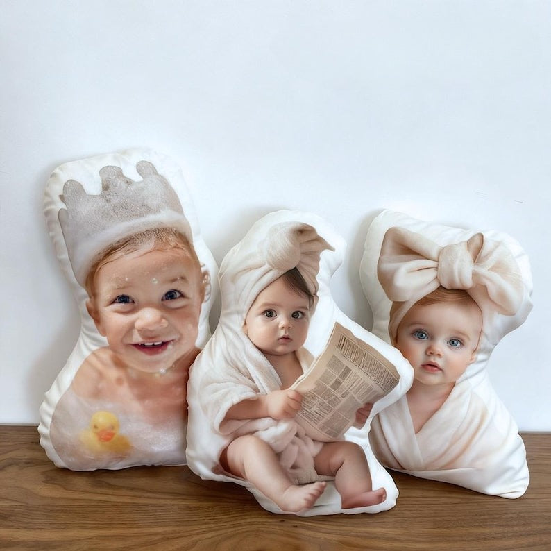 Custom Pet Pillow Personalized Dog or Cat Shaped Cushion, Pet Portrait Plush Gift, Pet Memorial Pillow, Funny Animal Gift for Pet Lovers