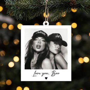 Personalized Best Friend Gifts: Custom Acrylic Bestie Ornament, Best Friend Birthday Gifts