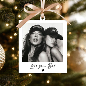 Personalized Best Friend Gifts: Custom Acrylic Bestie Ornament, Best Friend Birthday Gifts