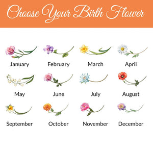 Personalized Best Friend Ornament, Month Of Birth Flower Gift For Group Friends, Friendship Gift, Gift For Soul Sister Friends Ornaments