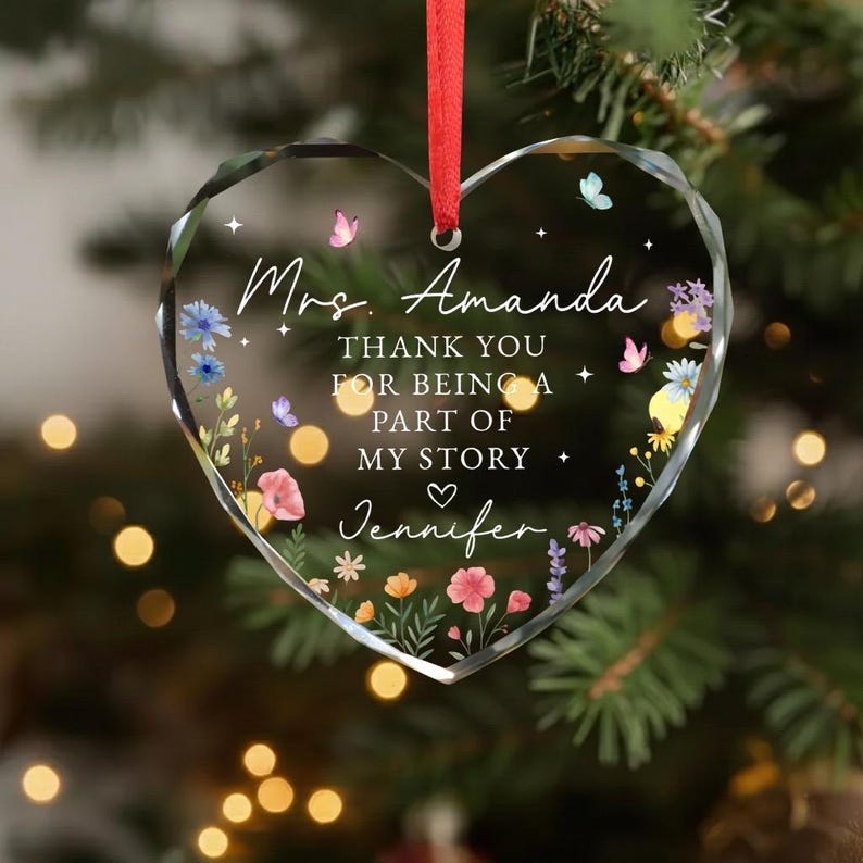 Personalized Appreciation Gift, Retirement Thank You Gift, Thank you for being a part of my journey, Gift for Coworker,Teacher Gift Keepsake