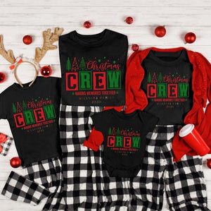 Customized Family Christmas Crew 2025 Shirts, Christmas Family Shirt, Christmas Group Shirt, Christmas Pajamas T-shirts,Christmas Crew Shirt