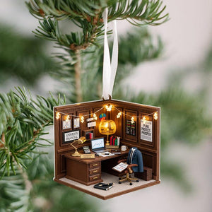 Financial Advisor Ornament, Custom Finance Decor, Stock Market Gift, Banker Ornament, Money Manager Gift, Office Desk Ornament