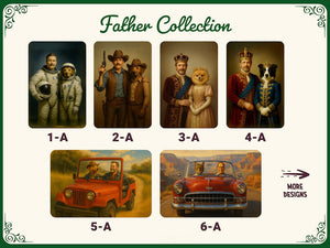 Custom Dad And Dog Portrait, Human and pet custom portrait, Birthday Gift Idea, Funny Dog Portrait, Gift For Him, Dog Portrait, Gift for dad