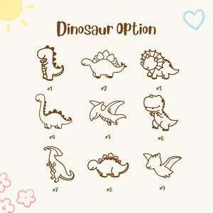 Personalized Kid Dinosaur Christmas Ornament 2025, Custom Kids Name Ornament, Wooden Brontosaurus Tree Decoration