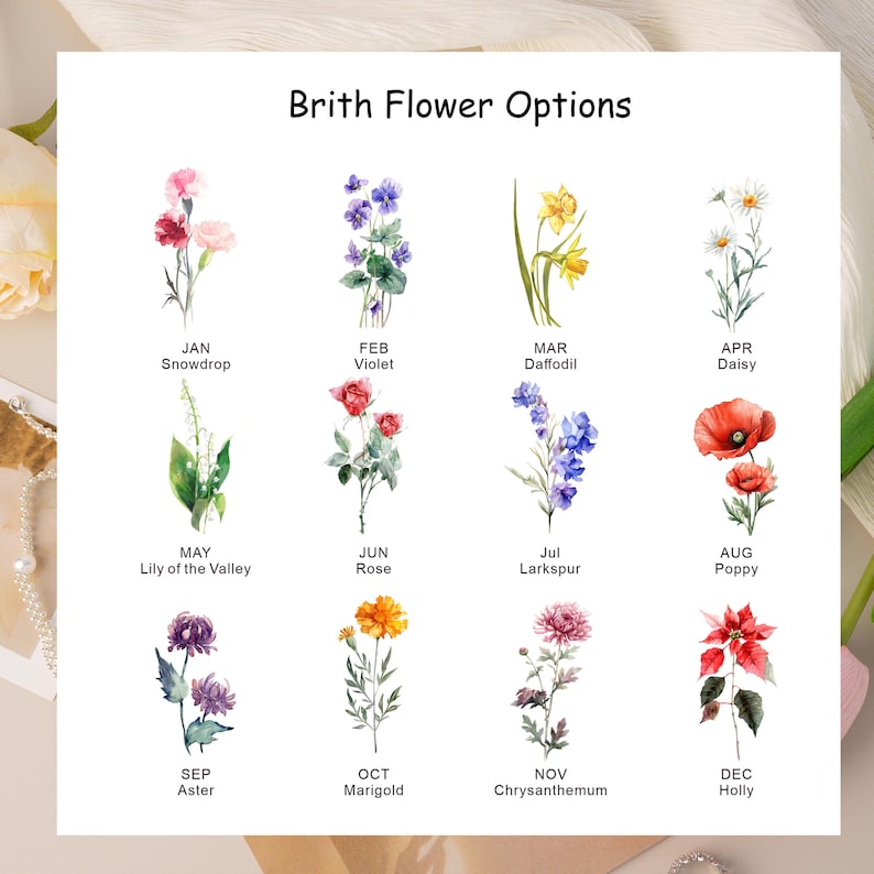 Custom Birth Flower Trinket Tray for Sisters,Personalized Jewelry Dish, Sisters Are Different Flower, Gift for Sister,Friend,Mom