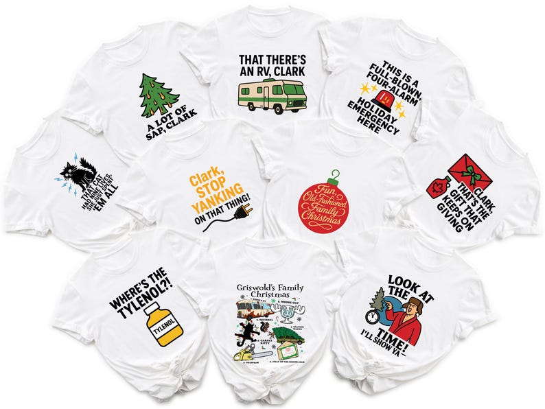 Christmas Vacation Matching Family Shirt, Christmas Story Theme, Christmas Holiday, National Lampoons, Christmas Party Shirt, Christmas Gift il_794xN.7298115266_kfe7.jpg