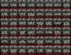 480 Quotes Most Likely to Christmas Shirt, Family Matching Christmas T-Shirts, Christmas Shirt, Funny Christmas Shirt, Family Pajamas