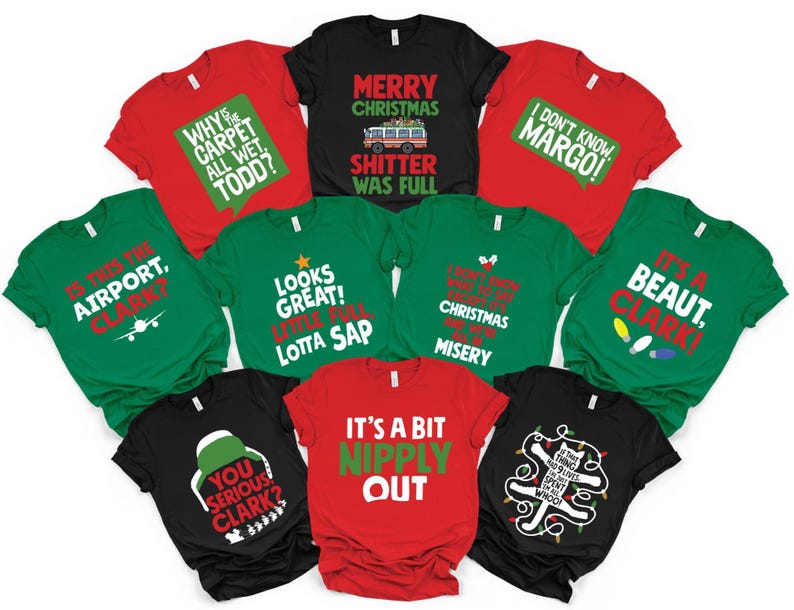Christmas Vacation Matching Family Shirt, Christmas Story Theme, Christmas Holiday, National Lampoons, Christmas Party Shirt, Christmas Gift il_794xN.7304817971_rjjk.jpg