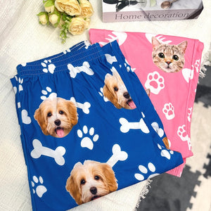 Custom Face Pajama Pants: Personalized Photo Pet or Loved One