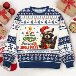 Funny Grumpy Cat Ugly Christmas Sweater: Sarcastic Holiday Outfit