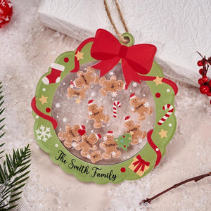 2025 Christmas Ornament, Custom Xmas Tree Decoration, Custom Xmas Acrylic Bauble, Personalized Holiday Keepsake, Christmas Family Gifts