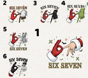 Santa Hands Shirt, Group Matching Shirt, Mrs Claus Meme Shirt, 67 Meme Christmas Shirt, Krampus Hand Shirt