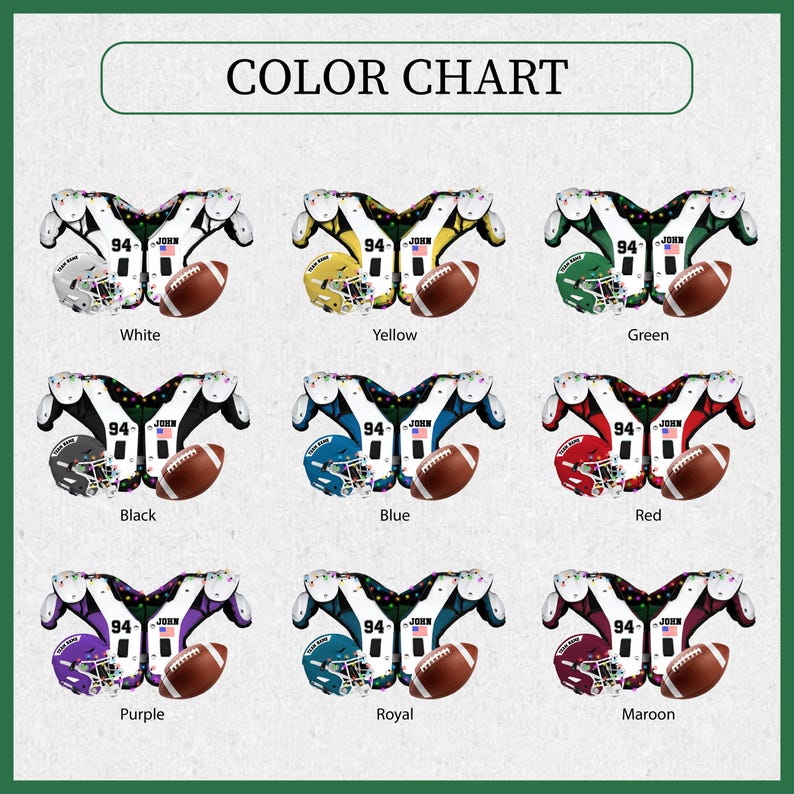 Personalized Football Ornament 2025: Acrylic Shoulder Pad & Helmet