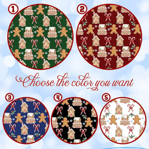 Gingerbread Christmas Family Pajamas, Matching Ginger House PJs, Gingerbread Man Holiday Sleepwear, Xmas Eve Gift Set, PJs for Kids Adults