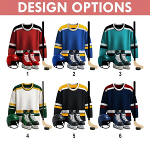 Custom Hockey Outfit Christmas Ornament 2025, Hockey Players Keepsake, Hockey Lovers Ornament,Gift For Hockey Player, Hockey Shoes Ornament