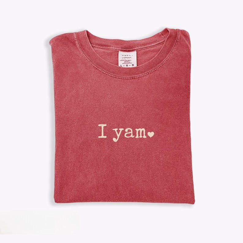 Thanksgiving Couples Shirt: She's My Sweet Potato I Yam Matching Husband Wife Shirt