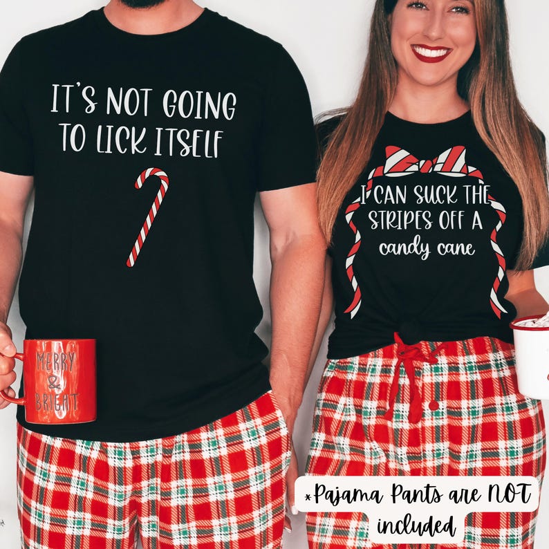 Couples Christmas Pajamas,Funny Matching Couples Christmas Pajamas, Couples Holiday Pajamas,Couples Christmas PJs,Newlywed Christmas Shirts