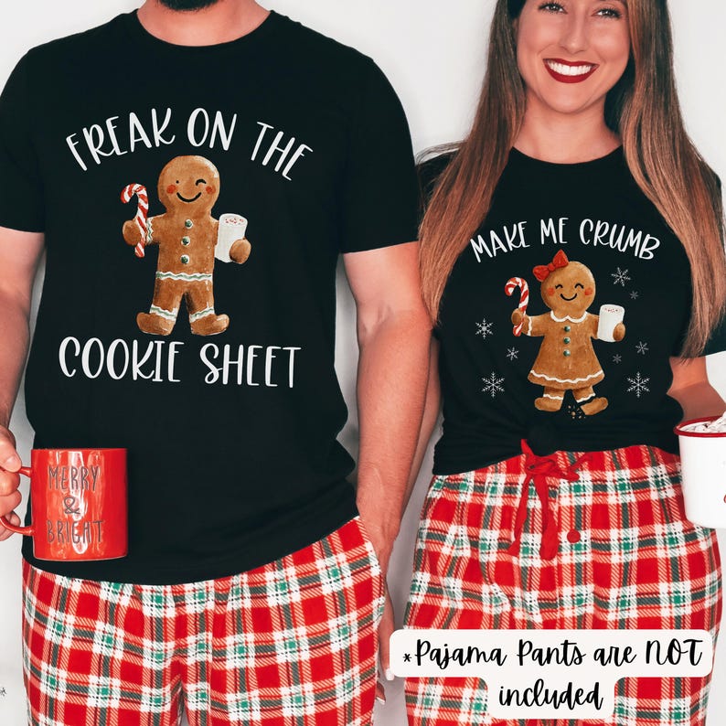 Couples Christmas Pajamas,Funny Matching Couples Christmas Pajamas, Couples Holiday Pajamas,Couples Christmas PJs,Newlywed Christmas Shirts