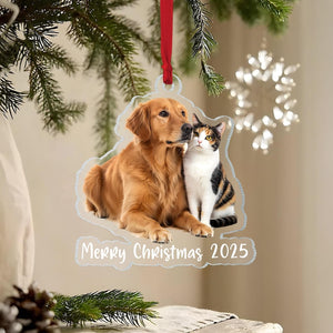 Personalized Family Photo Style Ornament, Custom Picture Ornament, Portrait Christmas Ornament, Family Photo Gift, Christmas Ornament 2025