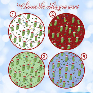 Matching 67 Pickle Christmas PJs, Funny 6 7 Meme Sleepwear, Ugly Xmas Gift for Family, Viral Pajamas Set, Christmas Pickle Gift Pajamas