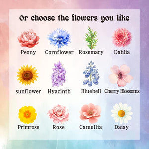 Personalized Sister Ornament, Custom Sister Ornament Birth Gift, Sisters Are Different Flowers Decor Favors, Glass Keepsake, Christmas Gifts