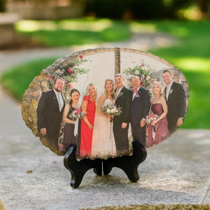 Photo on Wood Custom Christmas Gift Personalized Wood Picture Valentine Day's Gift Family Gift Wedding Gift