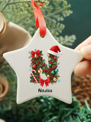 Custom Christmas Decorations With Name,Personalized Christmas Tree Decorations,Customized Christmas Gifts,Customizable Christmas Supplies
