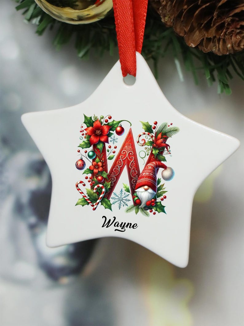 Custom Christmas Decorations With Name,Personalized Christmas Tree Decorations,Customized Christmas Gifts,Customizable Christmas Supplies