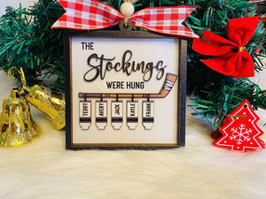 Custom Hockey Team Ornament, The Stockings Were Hung Christmas Ornament, Personalized Hockey Player Ornament, Hockey Coach or Team Gift 2025