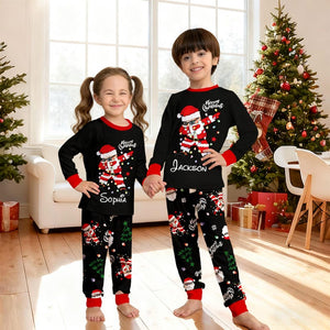Matching Santa Pyjamas, Family Christmas PJs, Santa Claus Matching Pyjamas for Kids & Adults, Holiday Xmas Eve Outfits, Xmas Eve gifts