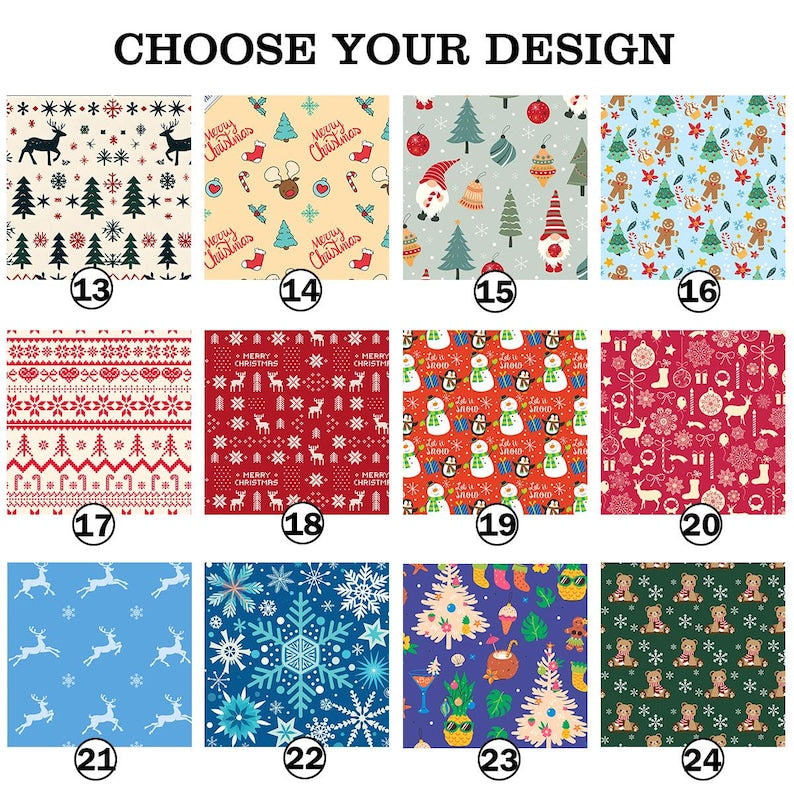 Custom Face Christmas Pajamas - Personalized Photo Pajamas with Pet or Human Face - Matching Family Christmas PJs - Holiday Gift Sleepwear