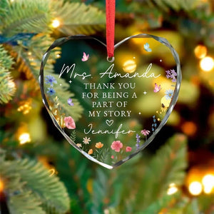 Personalized Appreciation Gift, Retirement Thank You Gift, Thank you for being a part of my journey, Gift for Coworker,Teacher Gift Keepsake