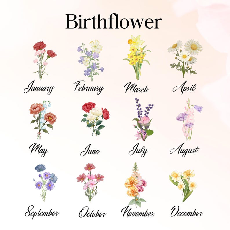 Personalized Birthflower Vase, Minimalist Vase, Ceramic Flower Vase, Mothers Day Vase, Grandma Vase, Birth Month Vase, Flower Garden Vase
