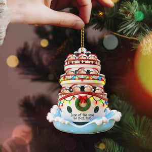 Personalized Cruise Ship Vacation Ornament, Cruise Ship Ornament, Personalized Vacation Ornament, Cruise Christmas Gift, Cruise Lover Gift