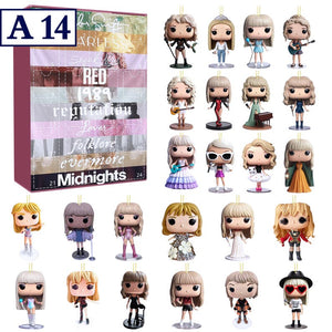 Emotional Support Advent Calendar,Capybara/National Parks Advent Calendar,Christmas Tree Ornaments;Acrylic Charm Countdown,Kids Surprise Box