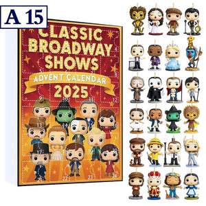 Emotional Support Advent Calendar,Capybara/National Parks Advent Calendar,Christmas Tree Ornaments;Acrylic Charm Countdown,Kids Surprise Box