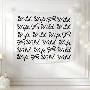 Wild Wild Wife Bachelorette Banner, Wild Wild Wife Bachelorette Decor, Nashville Bachelorette Banner, Western Bachelorette Backdrop