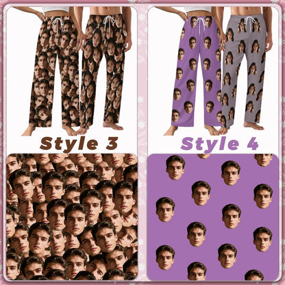 Custom Pajama Pants,Custom Pajama Pants with Photo,Funny Dog Face Pajama Pants, Xmas Pajama pants Party Christmas Gift,Xmas Gift il_794xN.7346335852_p4pr.jpg