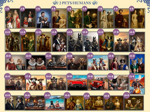 Pet Portrait, Human and pet custom portrait, Birthday Gift Idea, Funny Dog Portrait, Gift For Him, Dog Portrait, Man Cave, Gift for husband